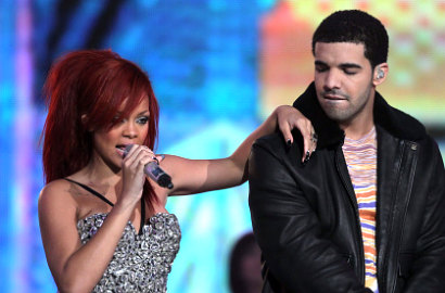Reunian, Rihanna dan Drake Kepergok Syuting MV 'Work' di LA