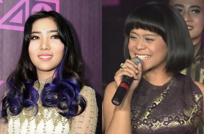 Bareng Lesti 'D'Academy', Isyana Sarasvati Nyanyi 'Bubuy Bulan' di HUT Indosiar