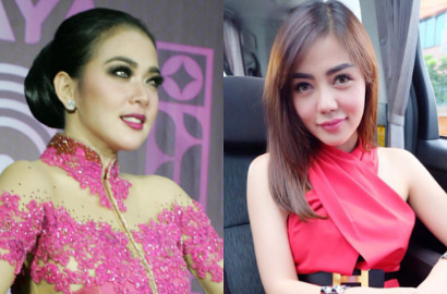 Gaya Mantel Bulu Syahrini Dicontek Bella Shofie, Netter: Salah Kostum Ya?