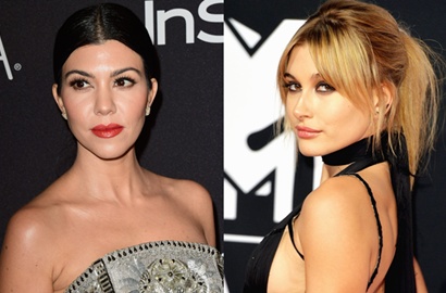 Kourtney Kardashian dan Hailey Baldwin Bicara Kemampuan Mencium Justin Bieber