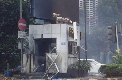 Bom Bunuh Diri Meledak di Sarinah, Empat Orang Dikabarkan Tewas