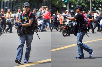 Selain Tiga Granat, Ini Barang Bukti yang Ditemukan dari Pelaku Bom Sarinah