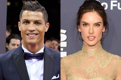 Cristiano Ronaldo Pose Topless Bareng Model Alessandra Ambrosio di Majalah GQ