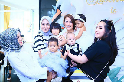 Meriahnya Ultah Anak Olla Ramlan Dihadiri Rafathar Hingga Luna Maya