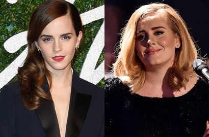Emma Watson dan Adele Dkk Masuk Daftar Selebriti Berpengaruh di Eropa U-30