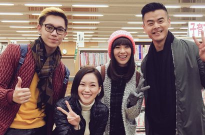 Intip Keseruan Pamela Bowie-Dion Wiyoko Syuting Film 'Winter in Tokyo'