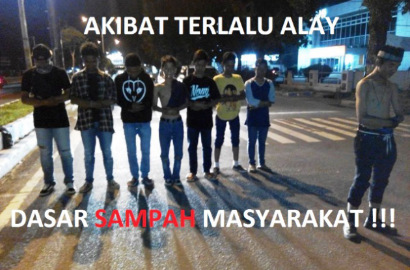 'Bos Boncel' Unggah Foto Salat di Tengah Jalan, Orangtua Minta Maaf