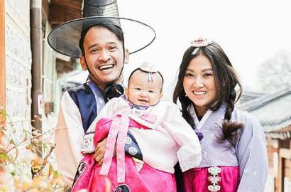 Lucunya Thalia Buah Hati Ruben Onsu Jadi Pusat Perhatian Warga Korea