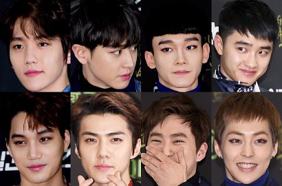Ganteng di GDA 2016, EXO Ditertawakan Fans Pakai Baju Mirip Gangster