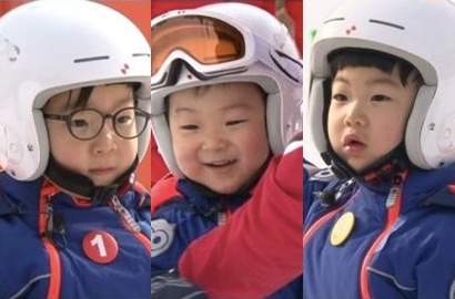 Serunya Triplet Song Il Gook Main Ski di 'Superman Is Back'