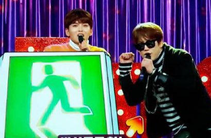 Kocak, Kyuhyun Nge-Rap Temani Ryeowook Nyanyi di 'Radio Star'
