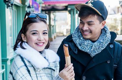 Main Bareng Suami, Chelsea Olivia Jadi Tukang Ojek di Sinetron 'Rahasia Cinta'