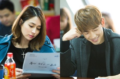 Rain dan Lee Min Jung Hadiri Baca Naskah Perdana 'Come Back, Uncle'