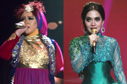 Tampil Bareng di 'The Biggest Concert', Melly Goeslaw Akui Sulit Imbangi Syahrini
