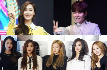 Begini Hebohnya Jessica Jung, Ryeowook SuJu, Red Velvet Cs di Konser f(x)