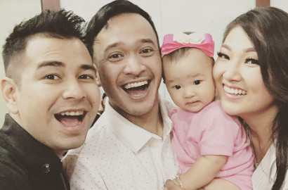 Raffi Ahmad Pamer Foto Anak-Anak MC 'Pesbukers', Siapa yang Paling Lucu?