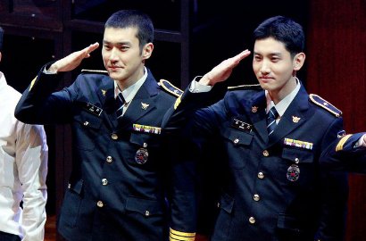 Siwon SuJu-Changmin TVXQ Bikin Klepek-Klepek Tampil Bareng di Konser Wamil