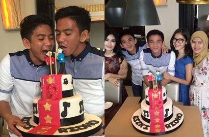 Rayakan Ultah ke-19, Si Kembar Rizki Ridho 'D'Academy 2' Jadi Trending Topik