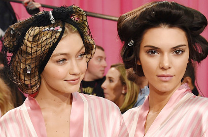 Bareng Gigi Hadid, Kendall Jenner Tampil Sensual untuk Majalah LOVE