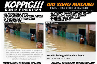 Heboh Berbagai Berita Banjir Gunakan Foto Sama, Ini Kata Sang Fotografer