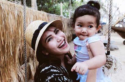 Ikuti Jejak Arsy, Bilqis Putri Ayu Ting Ting Ikut Jadi Bintang Iklan