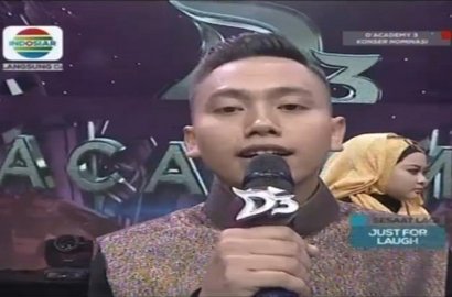 Kurang Dukungan, Haris Dieliminasi dari 'D'Academy 3'