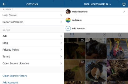 Dukung Multi Akun, Instagram Rilis Fitur Baru