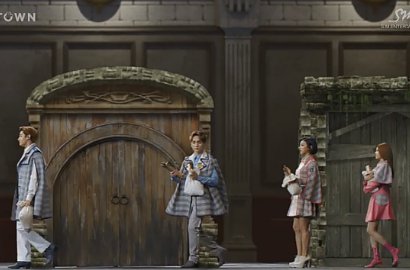 Intip Aksi Changmin TVXQ, Suho EXO Cs di Dunia Sihir di MV Musikal 'School Oz'