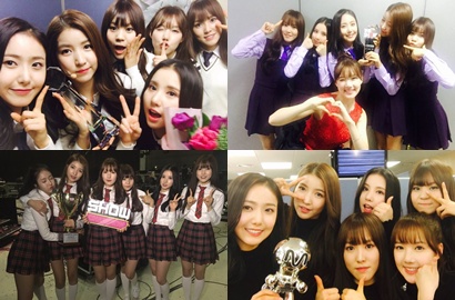 Menang di Inkigayo, G-Friend Sapu Bersih Trofi Musik Pekan Pertama Februari