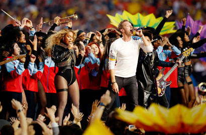 Beyonce, Coldplay dan Bruno Mars Guncang Super Bowl 2016
