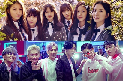 Cantik dan Ganteng, G-Friend Hingga Teen Top Rayakan Imlek Pakai Hanbok