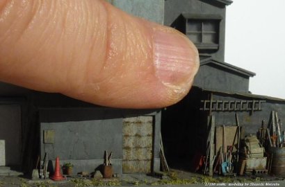Keren, Seniman Jepang Buat Diorama Berukuran Lebih Kecil dari Ibu Jari