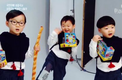 Rayakan Imlek Pakai Hanbok, Lebih Unyu Dae Han, Min Guk atau Man Se?