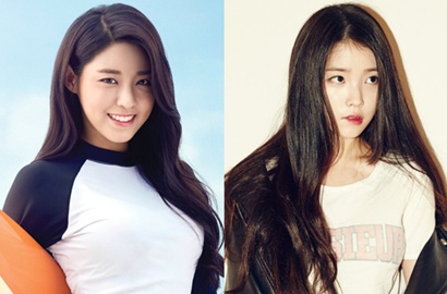 Pakai Dres Ketat Kembaran, Lebih Cantik Seolhyun AOA atau IU?