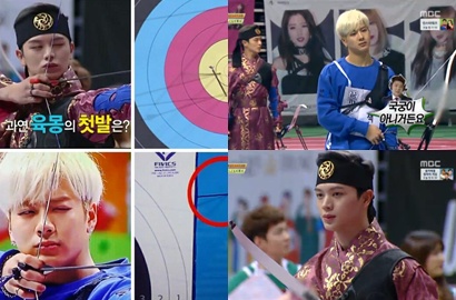 Seriusnya Sungjae BTOB Jadi 'Jumong' Lawan Jackson GOT7 Panahan di 'ISAC', Siapa Pemenangnya?