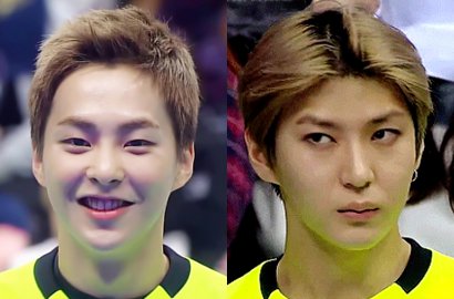 Intip Kompaknya Xiumin EXO dan Leo VIXX Cetak Gol Indah di 'ISAC' 2016