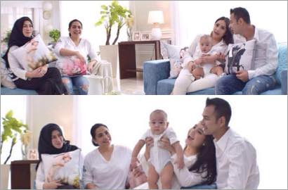 Pamer Kemesraan, Raffi Ahmad Goda Dada Nagita Slavina Empuk