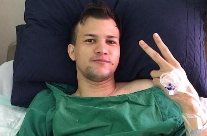 Stuart Collin Kembali Kecelakaan, Alami Patah Tulang