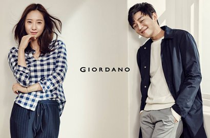 Intip Gaya Kasual dan Santai Yoo Ah In dan Krystal f(x) di Iklan Brand Pakaian