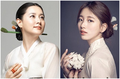 Lee Young Ae dan Suzy miss A Dinobatkan Jadi Model Hanbok Terbaik