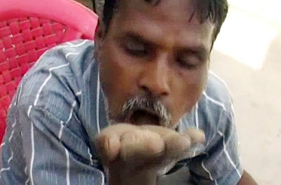 Gemar Makan Kerikil dan Pasir, Pria di India Ini Ngaku Tetap Sehat