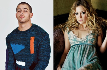 Nick Jonas dan Kate Hudson Ketangkap Basah Ciuman di Pesta?
