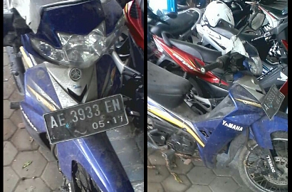 'Dilupakan' Pemiliknya, Motor Ini 2 Tahun Parkir di Terminal Yogyakarta