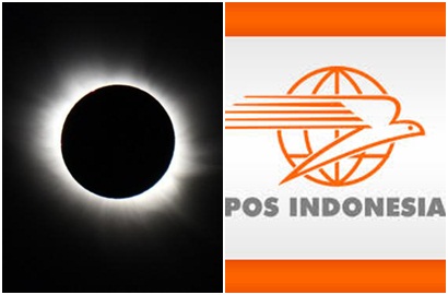 Wow, Pos Indonesia Rilis Perangko Edisi Spesial Gerhana Matahari