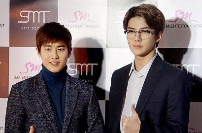 Tak Cuma Jalan-Jalan Seru di Dallas, Sehun EXO Juga Pamer Foto Topless Suho