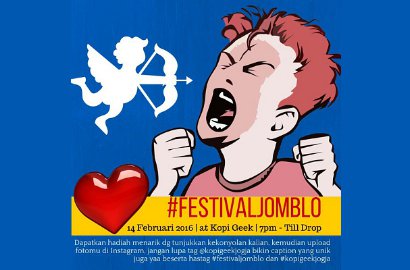 Lupakan Mantan, Yogyakarta Akan Gelar Festival Jomblo di Hari Valentine