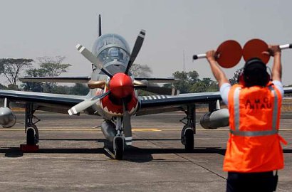 Penyebab Jatuhnya Pesawat Belum Jelas, Super Tucano di Malang Dilarang Terbang