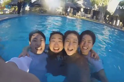 Seru-Seruan di 'Youth Over Flowers: Africa', Bo Gum-Ryu Jun Yeol Saling Cium Pipi