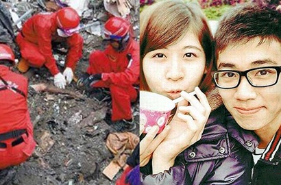 Sepasang Kekasih Tewas Berpelukan di Bawah Reruntuhan Akibat Gempa Taiwan