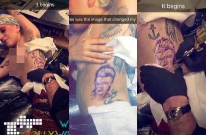 Pasang Tato David Bowie di Perut, Lady GaGa: Ini Momen Penting